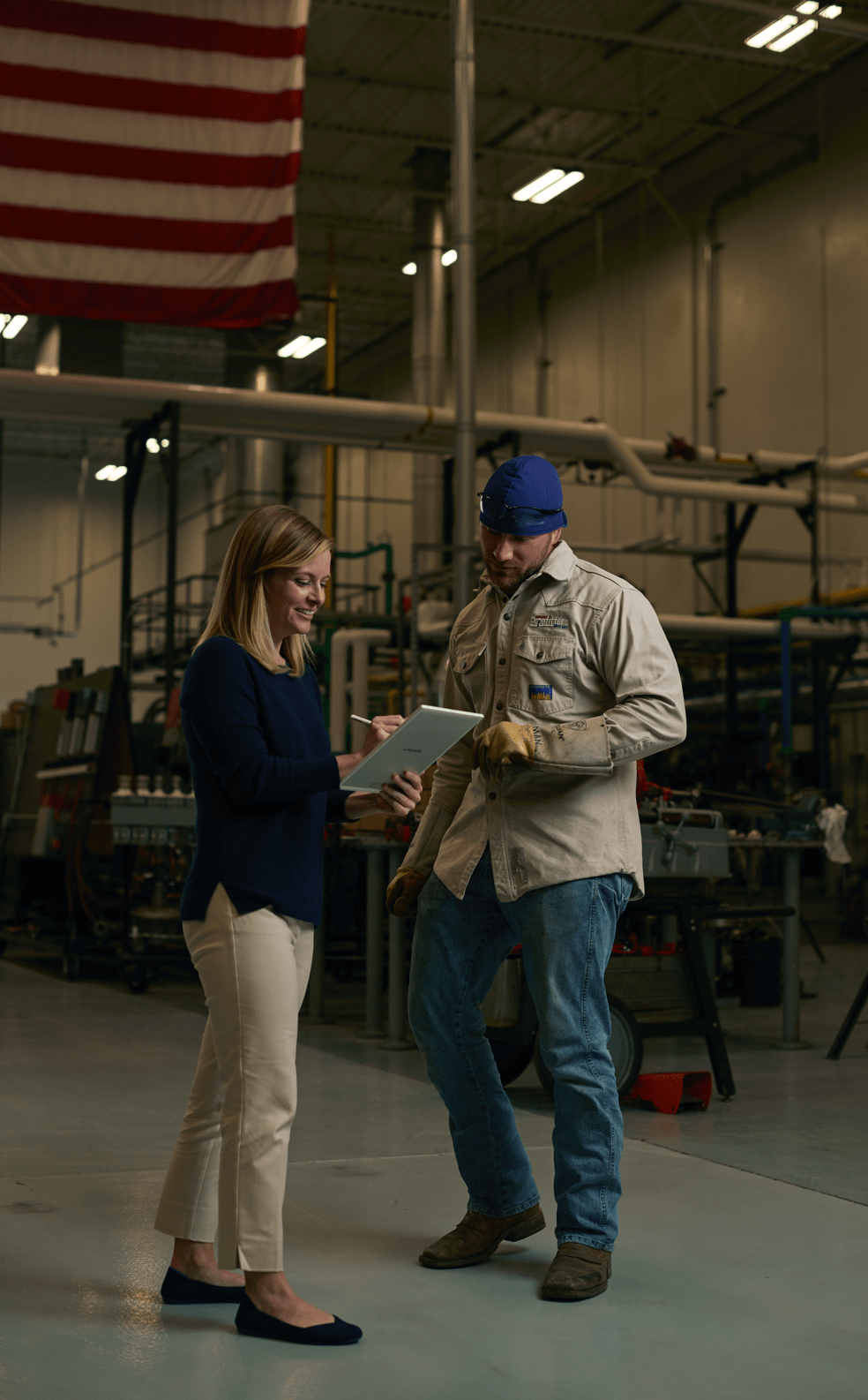 A J+K Lawyer Talking to a Union Employee